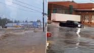 New Jersey Flood: अमेरिका के न्यू जर्सी के प्लेनफील्ड में भीषण बाढ़ से जन जीवन प्रभावित, सड़के नदियों में हुई तब्दील, पानी में डूबी कई कारें;VIDEO
