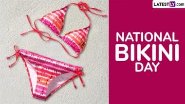 National Bikini Day 2025: कब और कैसे बनीं बिकिनी एक फैशन स्टेटमेंट? जानें कुछ रोचक और चौंकानेवाली जानकारियां! National Bikini Day 2025: कब और कैसे बनीं बिकिनी एक फैशन स्टेटमेंट? जानें कुछ रोचक और चौंकानेवाली जानकारियां!