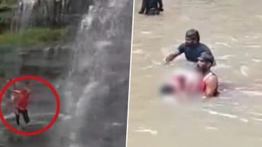 Baloda Bazar: रील का शौक बना जानलेवा! धसकुंड वॉटरफॉल से युवक ने लगाईं छलांग, गंभीर रूप से हुआ घायल, छत्तीसगढ़ के बलौदा बाजार का VIDEO आया सामने