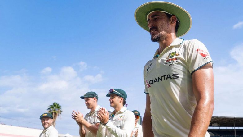 Mitchell Starc Record: मिशेल स्टार्क अपने 100वें अंतरराष्ट्रीय टेस्ट मैच में पांच विकेट लेने के बाद शेन वार्न और अनिल कुंबले के साथ एलीट लिस्ट में शामिल