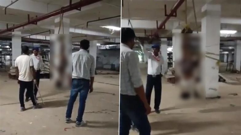 Brutality in Gurugram: ठेकेदार ने मजदूर को उल्टा लटकाकर बेरहमी से पीटा, वीडियो वायरल होने के बाद मचा हड़कंप