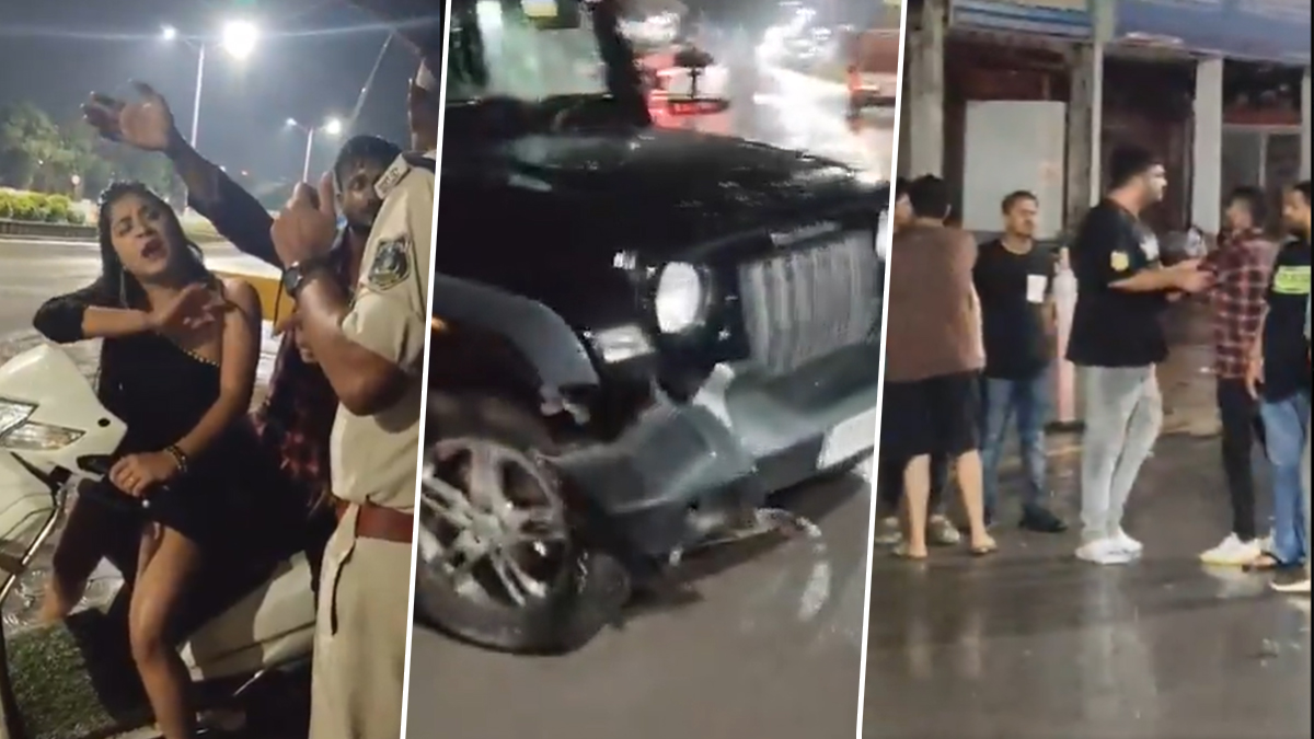 Drunk Woman Creates Ruckus: कोरबा के वन नाइट क्लब के बाहर नशे में धुत ...