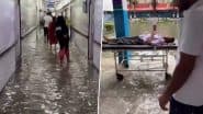 VIDEO: अलीगढ़ मेडिकल कॉलेज का हाल बेहाल, हॉस्पिटल में घुसा बारिश का पानी, मरीज और लोग हुए परेशान, प्रशासन की खुली पोल