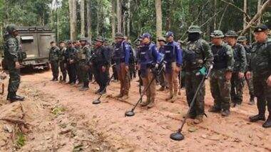 Thailand–Cambodia Conflict: थाईलैंड और कंबोडिया के बीच सीमा पर सैन्य झड़प के बाद अब तक 14 थाई नागरिकों की मौत, 46 घायल Thailand–Cambodia Conflict: थाईलैंड और कंबोडिया के बीच सीमा पर सैन्य झड़प के बाद अब तक 14 थाई नागरिकों की मौत, 46 घायल