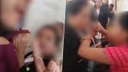 Bilaspur Shocker: महिला वकील ने की क्लाइंट के साथ मारपीट, युवक का कॉलर पकड़ा, कोर्ट परिसर में मचा बवाल, बिलासपुर का वीडियो आया सामने;VIDEO