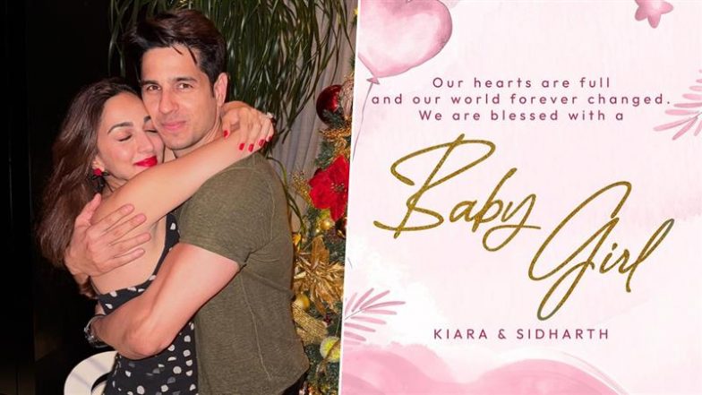 Sidharth Malhotra And Kiara Advani: सिद्धार्थ मल्होत्रा, कियारा आडवाणी बने बेटी के माता-पिता, लिखा हमारी दुनिया हमेशा के लिए बदल गयी