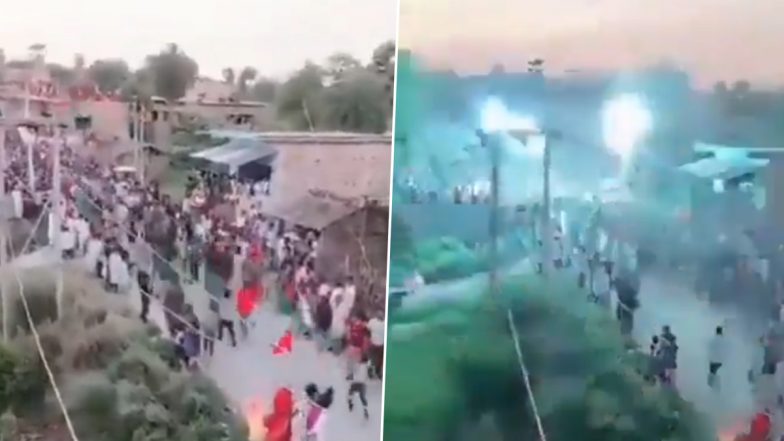 VIDEO: बड़ा हादसा! दरभंगा जिले में मुहर्रम के जुलूस में ताजिया हाई टेंशन तार से टकराया, 1 की मौत, 24 झुलसे, भयावह वीडियो आया सामने