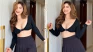 Kangna Sharma Hot Look: ब्लैक डीप नेक क्रॉप टॉप में कंगना शर्मा ने बढ़ाया इंटरनेट का पारा, फैंस बोले- ‘हॉटनेस ओवरलोड’ (View Pics)