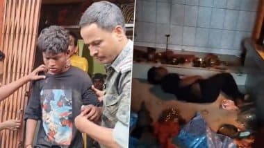 Viral Video: झारखंड के पश्चिम सिंहभूम में कीमती सामान चुराने के बाद मंदिर के अंदर सो गया चोर, रंगे हाथों पकड़ा गया