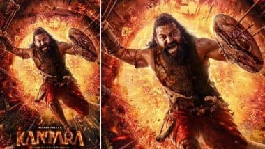 Kantara Chapter 1 Poster Out: ऋषभ शेट्टी की 'कांतारा चैप्टर 1' का नया पोस्टर रिलीज, 2 अक्टूबर 2025 को होगी ग्रैंड रिलीज