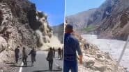 Himachal Pradesh Landslide: हिमाचल प्रदेश के किन्नौर में हुआ लैंडस्लाइड, पहाड़ टूटकर गिरा, नेशनल हाईवे पर मलबा गिरने से आवाजाही हुई ठप्प;VIDEO