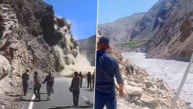Himachal Pradesh Landslide: हिमाचल प्रदेश के किन्नौर में हुआ लैंडस्लाइड, पहाड़ टूटकर गिरा, नेशनल हाईवे पर मलबा गिरने से आवाजाही हुई ठप्प;VIDEO Himachal Pradesh Landslide: हिमाचल प्रदेश के किन्नौर में हुआ लैंडस्लाइड, पहाड़ टूटकर गिरा, नेशनल हाईवे पर मलबा गिरने से आवाजाही हुई ठप्प;VIDEO