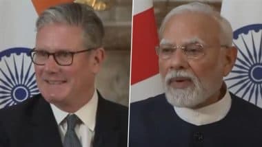 PM Modi's Speech in Britain: लंदन में अंग्रेजी से हिंदी अनुवाद कर रहे ट्रांसलेटर को पीएम मोदी ने क्यों टोंका? देखें VIDEO PM Modi's Speech in Britain: लंदन में अंग्रेजी से हिंदी अनुवाद कर रहे ट्रांसलेटर को पीएम मोदी ने क्यों टोंका? देखें VIDEO