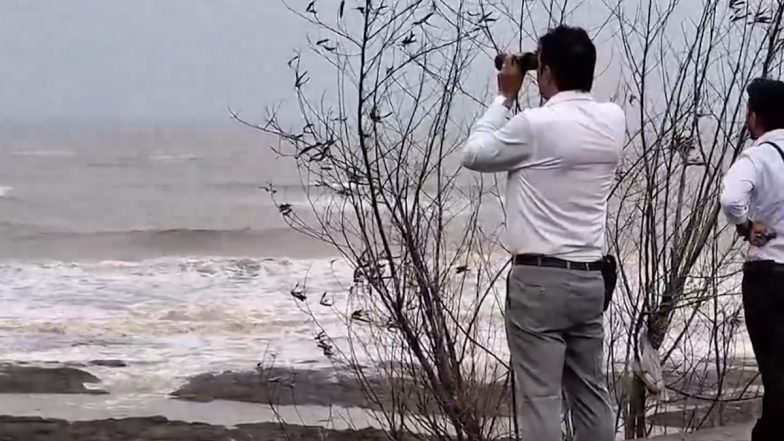 VIDEO: महाराष्ट्र के रायगढ़ में रेवदांडा तट पर संदिग्ध नाव दिखाई देने पर एक्शन में पुलिस, नौसेना और कोस्ट गार्ड, तलाशी अभियान के बीच बढ़ाई गई सुरक्षा