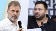 Bihar Assembly Elections 2025: चुनाव की रणनीति को अंतिम रूप देने के लिए पटना में होगी महागठबंधन की बैठक, राहुल गांधी और तेजस्वी यादव दिखेंगे साथ