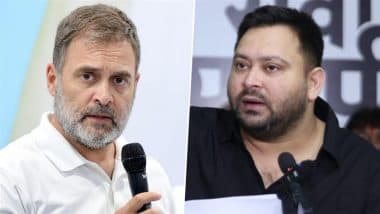 Bihar Assembly Elections 2025: चुनाव की रणनीति को अंतिम रूप देने के लिए पटना में होगी महागठबंधन की बैठक, राहुल गांधी और तेजस्वी यादव दिखेंगे साथ