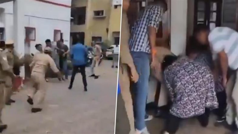 Haldwani Shocker: थाने में पुलिसवालों पर ही टूट पड़ा अफ्रीकी, कूद-कूदकर बरसाने लगा मुक्के; मचा हड़कंप (Watch Video)