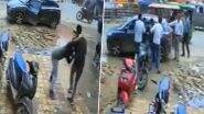 Etah Shocker: उत्तर प्रदेश में बदमाशों के हौसले बुलंद! एटा में दिनदहाड़े गले में बेल्ट बांधकर युवक से मारपीट करते हुए किया गया किडनैप, लोगों के सामने दिया घटना को अंजाम;VIDEO
