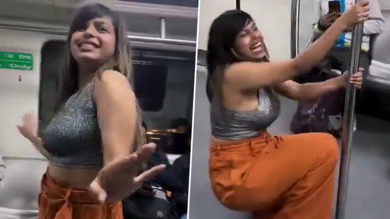 Dance in Delhi Metro: दिल्ली मेट्रो में मनीषा डांसर ने एक बार फिर किया अश्लील डांस, पार्क में नाचने के कारण हो चुकी है पब्लिक में धुनाई