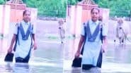 Neta Ji Tum Mauj Karo! राजस्थान की स्कूली छात्रा का बाढ़ग्रस्त गांव की सड़कों पर नेताओं को तंज करते वीडियो वायरल
