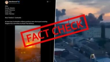 Fact Check: थाईलैंड-कंबोडिया विवाद का बताकर वायरल किया गया रूस-यूक्रेन हमले का वीडियो, सच्चाई कुछ और निकली