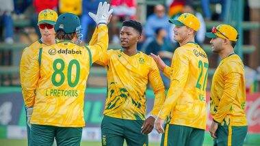 SA vs NZ, Tri-Nation Series T20I 2025 Dream11 Team Prediction: दक्षिण अफ्रीका बनाम न्यूजीलैंड टी20I ट्राई सीरीज़ के दूसरे टी20 मैच से पहले जानिए कैसे चुने बेस्ट ड्रीम11 फैंटेसी प्लेइंग इलेवन