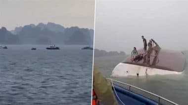 VIDEO: वियतनाम के हालोंग खाड़ी में बड़ा हादसा! टूरिस्ट बोट पलटने से 27 लोगों की मौत; दर्जनों बच्चों समेत कई लापता