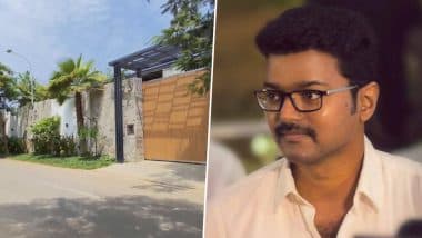 Superstar Vijay Thalapathy: सुपरस्टार विजय के घर में बम होने की धमकी, चेन्नई पुलिस कंट्रोल रूम को आया कॉल, 1 घंटे तक चली जांच; VIDEO