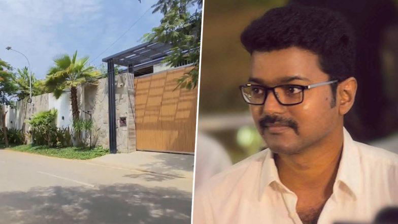 Superstar Vijay Thalapathy: सुपरस्टार विजय के घर में बम होने की धमकी, चेन्नई पुलिस कंट्रोल रूम को आया कॉल, 1 घंटे तक चली जांच; VIDEO