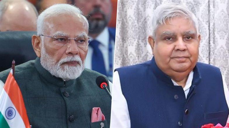 उपराष्ट्रपति पद से Jagdeep Dhankhar के अचानक इस्तीफे पर PM मोदी ने दिया रिएक्शन; बोले- देश के लिए महान योगदान दिया, स्वस्थ रहें