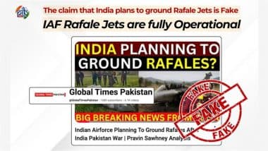 Fact Check: राफेल लड़ाकू विमानों की उड़ान रोकने की योजना बना रहा है भारत? पाकिस्तान का झूठ बेनकाब, PIB ने किया खुलासा