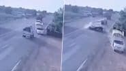 Pandharpur Road Accident: पंढरपुर में भीषण सड़क हादसा! मिनी ट्रक और पिकअप वैन में हुई आमने सामने टक्कर, 8 लोग घायल;VIDEO
