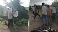 Beed Shocker: बीड जिले में उपसरपंच के साथ सड़क पर मारपीट, लाठी डंडे से किया हमला, वीडियो भी किया शूट;VIDEO