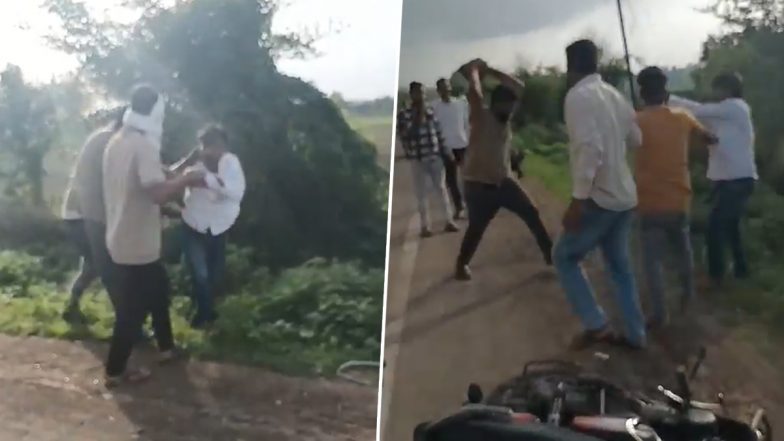 Beed Shocker: बीड जिले में उपसरपंच के साथ सड़क पर मारपीट, लाठी डंडे से किया हमला, वीडियो भी किया शूट;VIDEO