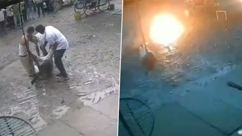 Jalaun Shocker: पानी पूरी खाते हुए हाई टेंशन तार युवक पर गिरा, जालौन में सड़क पर ही झुलसकर हुई मौत