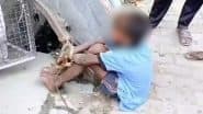 Gonda Shocker: दुकानदार ने नाबालिग बच्चे को दी तालिबानी सजा! चोरी के आरोप में हाथ पैर बांधकर पीटा, गोंडा जिले का वीडियो आया सामने;VIDEO