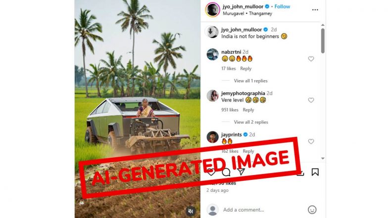 Elon Musk की कंपनी Tesla का साइबरट्रक खेतों में हल चलाता हुआ दिखा, केरल का बताया जा रहा VIDEO? जानें वायरल दावे का असली सच