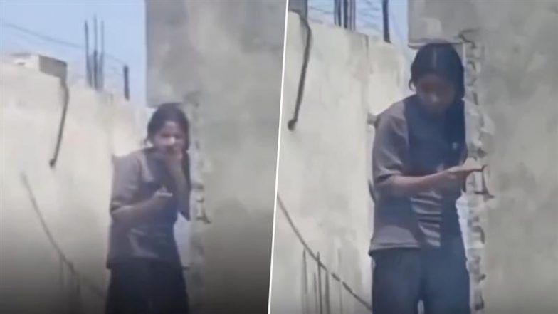 Girl Caught Eating Cement: पड़ोसी की दीवार से सीमेंट खाती हुई लड़की कैमरे में कैद, जानें PICA Eating Disorder से पीड़ित लोग क्यों खाते हैं चॉक और मिट्टी?