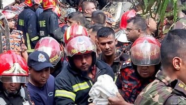 LIVE: बांग्लादेश: स्कूल में क्रैश हुआ वायुसेना का विमान, 25 बच्चों की मौत