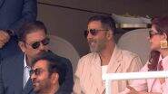 Akshay Kumar, Twinkle Khanna At Lord's: लॉर्ड्स में अक्षय कुमार और उनकी पत्नी ट्विंकल खन्ना ने देखा भारत बनाम इंग्लैंड तीसरा टेस्ट मैच, रवि शास्त्री संग आए नजर