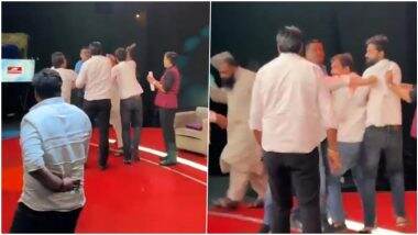 सांसद डिंपल यादव पर टिप्पणी करना मौलाना साजिद रशीदी को पड़ा भारी, नोएडा में डिबेट के दौरान सपा कार्यकर्ताओं ने जड़े थप्पड़; देखें VIDEO