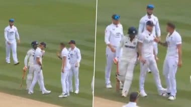 Ravindra Jadeja, Brydon Carse Heated Argument: IND बनाम ENG तीसरे टेस्ट के आखिरी दिन रविंद्र जडेजा और ब्राइडन कार्स के बीच मैदान पर हुई तीखी बहस, देखें वीडियो