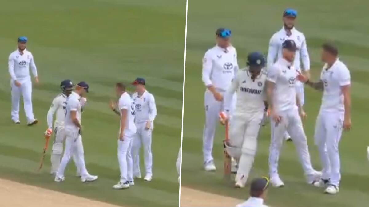 Ravindra Jadeja, Brydon Carse Heated Argument: IND बनाम ENG तीसरे टेस्ट के आखिरी दिन रविंद्र जडेजा और ब्राइडन कार्स के बीच मैदान पर हुई तीखी बहस, देखें वीडियो