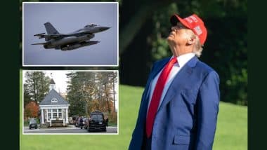 सुरक्षा में बड़ी चूक! ट्रंप के छुट्टी वाले इलाके में घुसा अनजान विमान, F-16 फाइटर जेट ने खदेड़ा