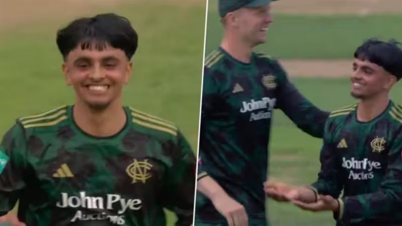 Who Is Farhan Ahmed?&nbsp;कौन हैं युवा क्रिकेटर&nbsp;फरहान अहमद? 17 साल की उम्र में हैट्रिक लेकर नॉटिंघमशायर के लिए कारनामा करने वाले बनें पहले खिलाड़ी