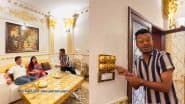 Indore Gold House Viral Video: 24 कैरेट सोने से नहीं बना है 'गोल्डन होम'! वीडियो वायरल होने के बाद मालिक ने मारी पलटी, क्रिएटर को थमाया नोटिस