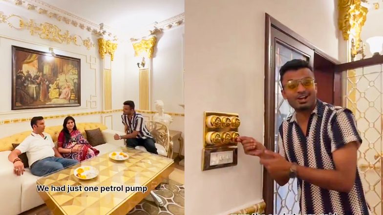 Indore Gold House Viral Video: 24 कैरेट सोने से नहीं बना है 'गोल्डन होम'! वीडियो वायरल होने के बाद मालिक ने मारी पलटी, क्रिएटर को थमाया नोटिस
