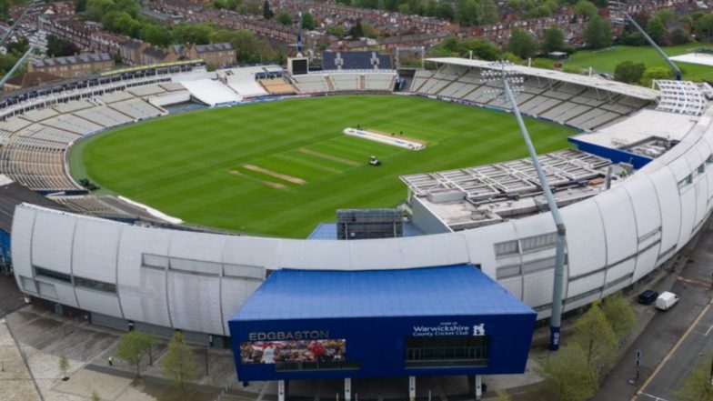 IND vs ENG 2nd Test 2025, Edgbaston Pitch Records And Stats: भारत बनाम इंग्लैंड बर्मिंघम टेस्ट मैच से पहले जानिए एजबेस्टन क्रिकेट ग्राउंड की पिच रिकॉर्ड्स, मोस्ट रन, विकेट समेत खास आंकड़े