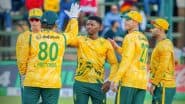 ZIM vs SA, Tri-Nation Series 1st T20I 2025 Live Scorecard: जिम्बाब्वे ने साउथ अफ्रीका को दिया 142 रनों का लक्ष्य, सिकंदर रज़ा ने ठोका अर्धशतक, यहां देखें पहली पारी का स्कोरकार्ड