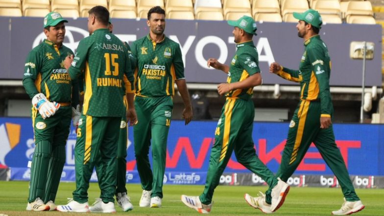 PNC vs WIC WCL 2025 Match Scorecard: वर्ल्ड चैम्पियनशिप ऑफ लीजेंड्स में कमरान अकमल के शतक से पाकिस्तान चैंपियंस ने वेस्टइंडीज को 49 रन से हराया, यहां देखें फुल स्कोरकार्ड